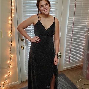 Black Shimmery Dress